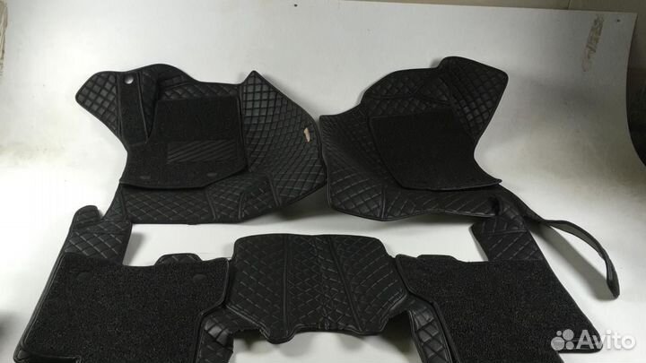 3D Коврики Geely Салон Багажник из Экокожи