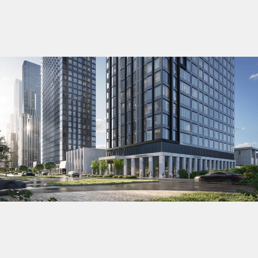 1-к. квартира, 44,5 м², 30/58 эт.