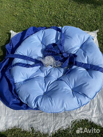 Подвесное кресло качели с подушкой