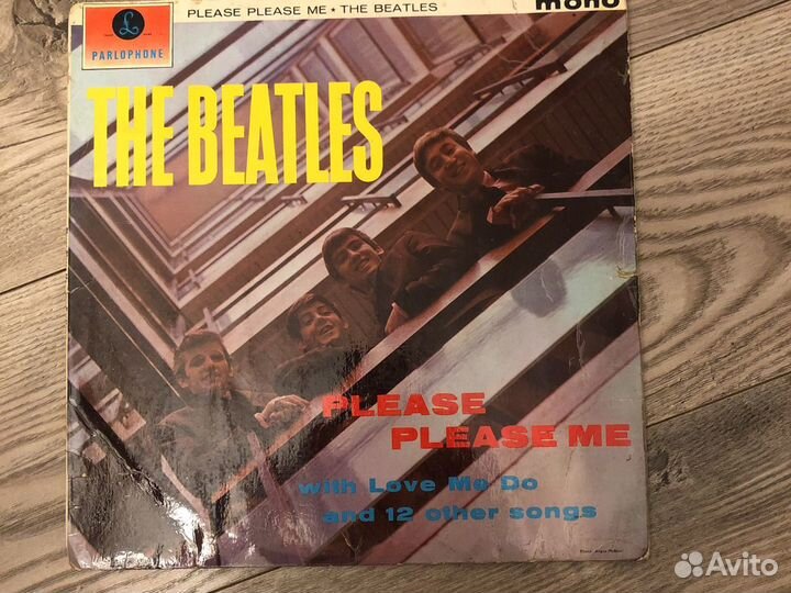 THE beatles please please ME LP