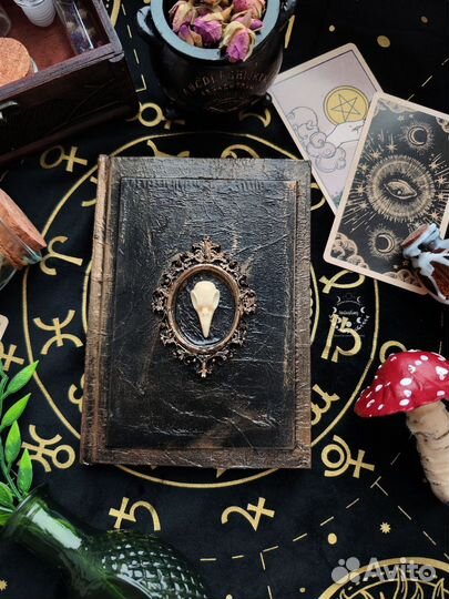 Блокнот скетчбук гримуар ручной работы