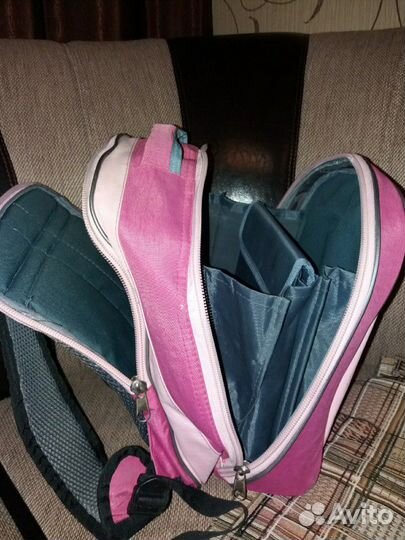 Ранец-портфель-рюкзак школьный для девочки