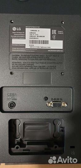 Монитор lg 22mk400a