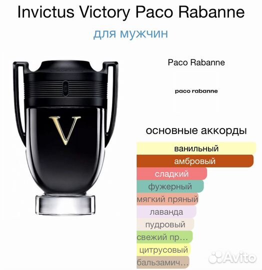 Парфюм Invictus Victory Paco Rabanne