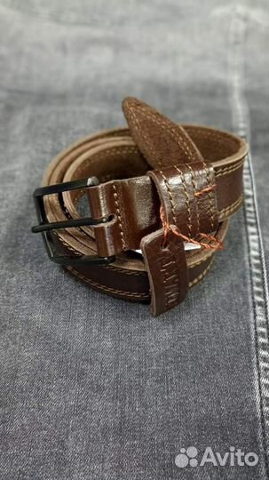 Ремень коричневый новый. Магазин