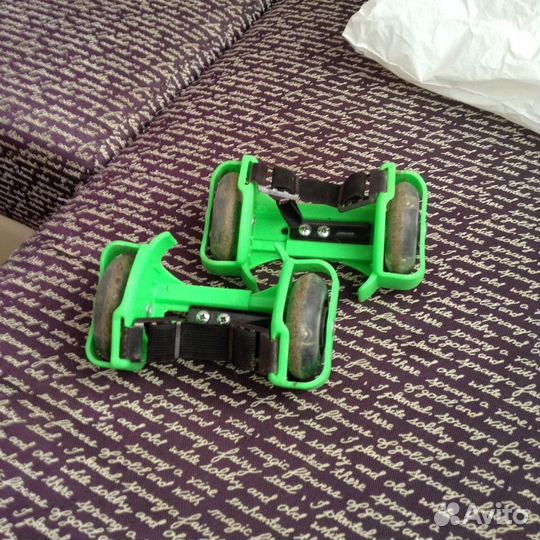 Ролики на пятку