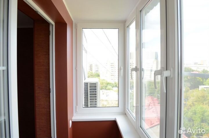 Комплексное остекление и отделка