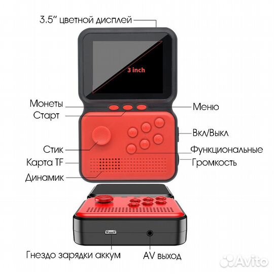 Портативная игровая приставка (8/16/32)