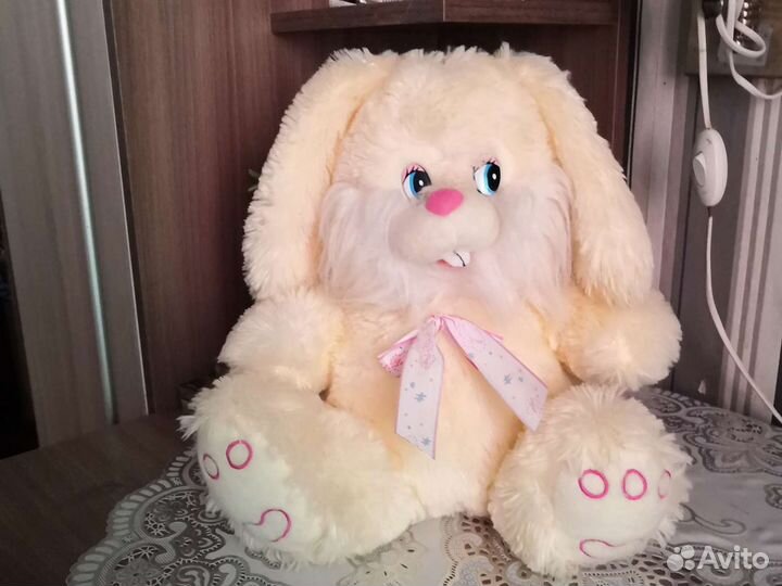 Мягкая игрушка заяц