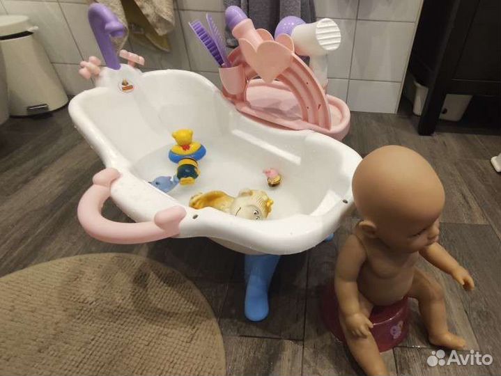 Ванночка для купания кукол Полесье