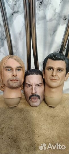 Головы экшн кукол