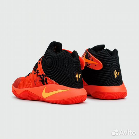 Кроссовки Nike Kyrie 2 Orange Black (арт. 24328)