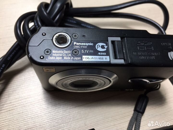 Фотоаппарат Panasonic Lumix DMC-FX3