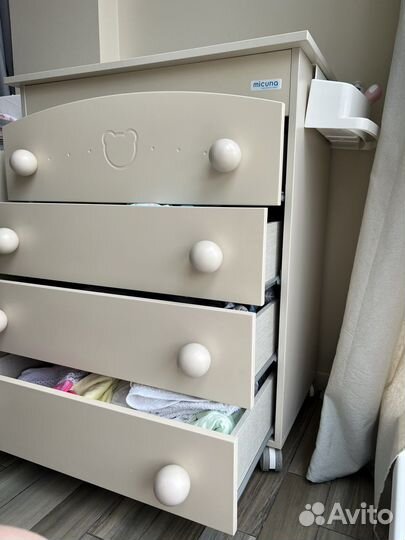 Комод micuna с ванночкой