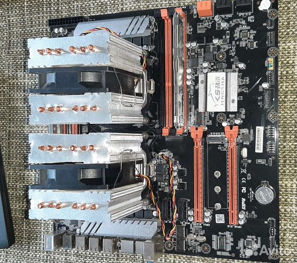 Мат плата Dual x79 LGA 2011 + Xeon E5-2689