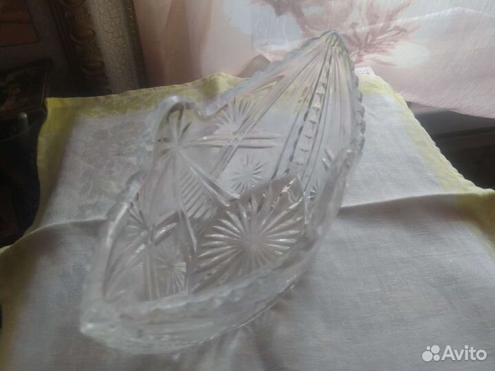 Ваза хрустальная СССР