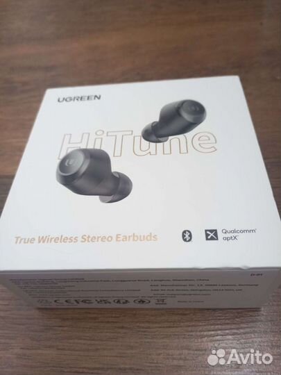 Беспроводные наушники ugreen с aptX