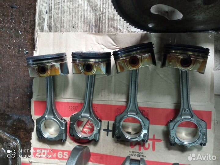 Поршень с шатуном Kia Hyundai 1.6 G4FG