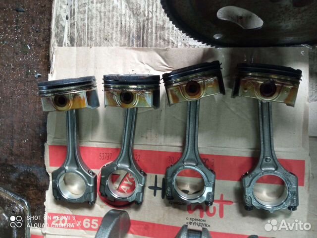 Поршень с шатуном Kia Hyundai 1.6 G4FG