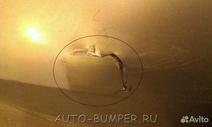 Skoda Fabia 2007- Бампер задний