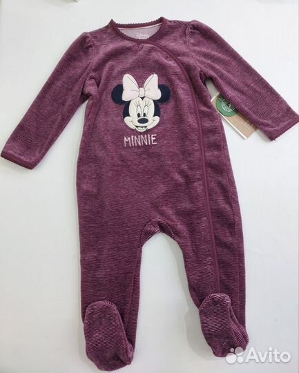 Комбинезон/ слип для девочки 74-80 C&A