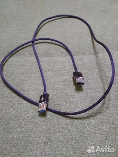 Кабель USB на USB, 1м