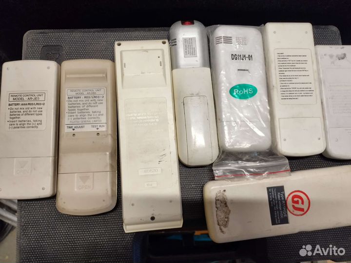 Пульт для кондиционера разные daikin midea итд