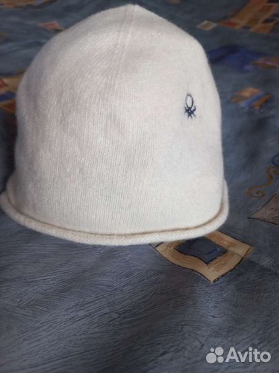Шерстяная шапка benetton на 1,5-2 года