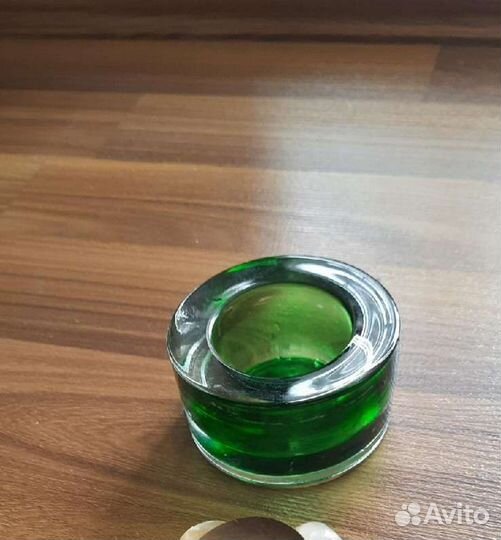 Подсвечники разные. стекло