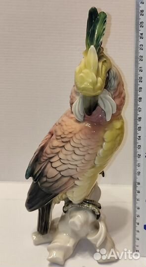 Фарфоровая статуэтка «Papagei Kakadu» Karl Ens Гер