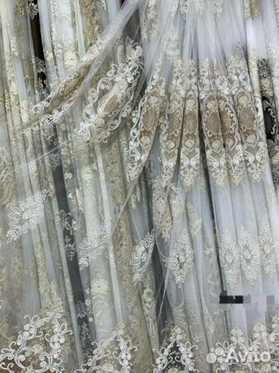 Тюль новый бархат 2,30м
