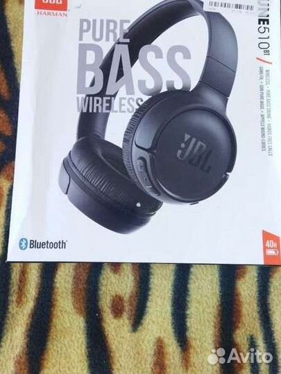 Беспроводные Оригинальные Наушники JBL Tune 510bt