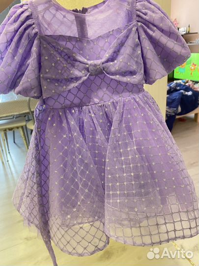 Пышное платье для девочки 98