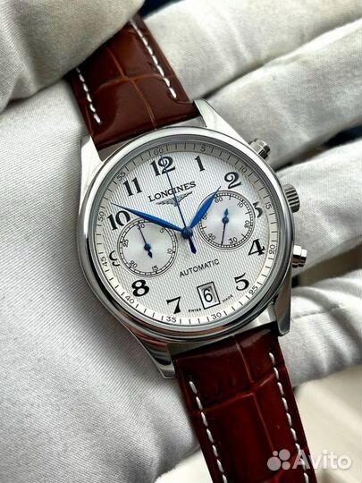 Премиальные мужские часы Longines кварцевые