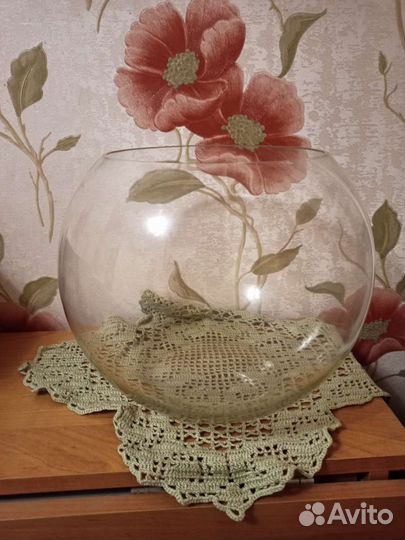 Аквариум круглый на 12 литров