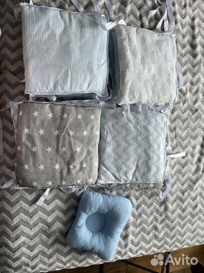 Бортики в кроватку