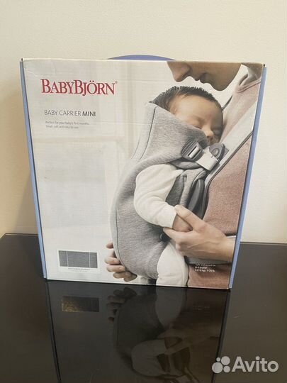 Кенгуру. Рюкзак-кенгуру BabyBjorn Mini Cotton