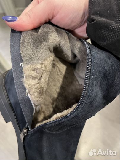 Сапоги зимние ботфорты 38 размер