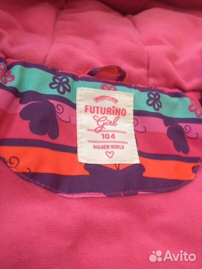 Демисезонный костюм для девочки 98-104 весна/осень