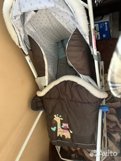 Детские санки на колесах