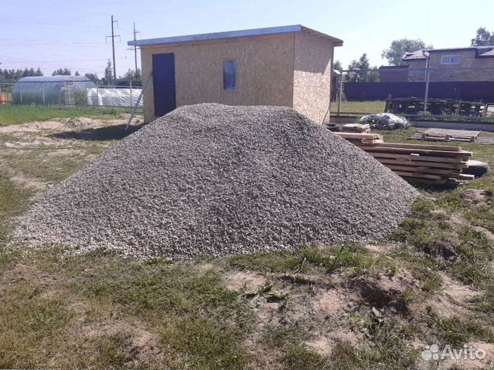 Щебень известняковый