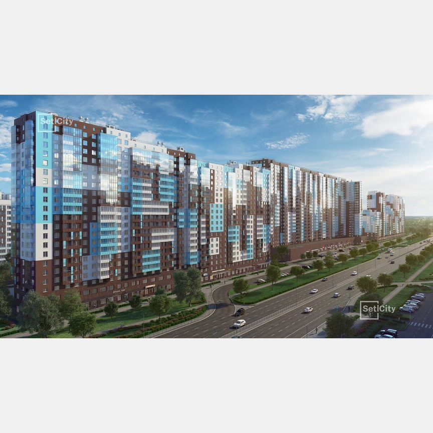 1-к. квартира, 34,7 м², 5/14 эт.