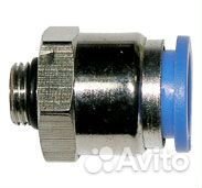 Фитинг прямой д.12*М10*1,25 наружн