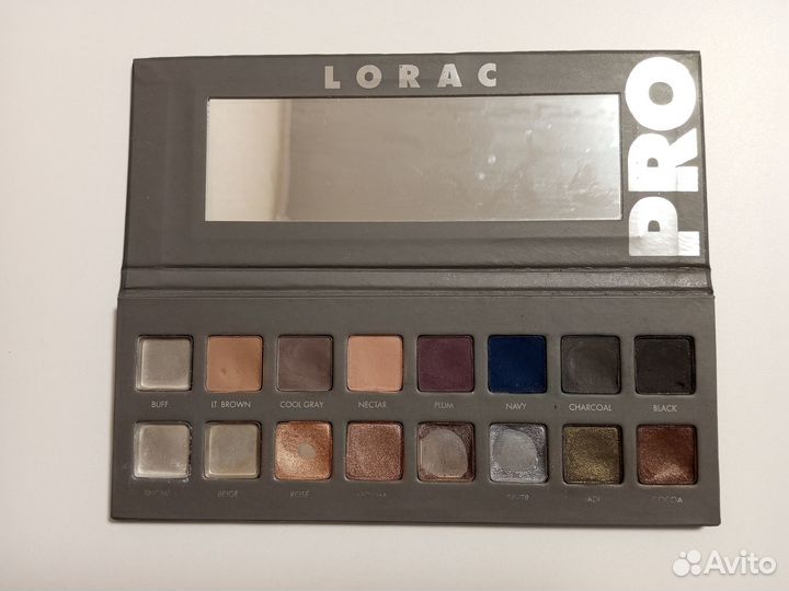 Тени Lorac Pro 2, скульптор, кисти