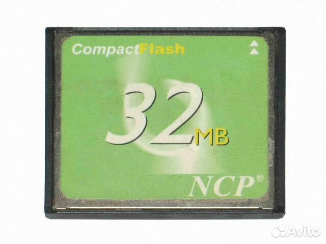Старые карты CompactFlash CF 16 MB - 64 MB