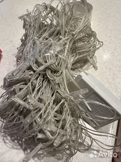 Гирлянда штора 3х3