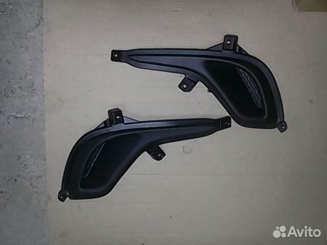 Заглушки под противотуманки Hyundai Solaris