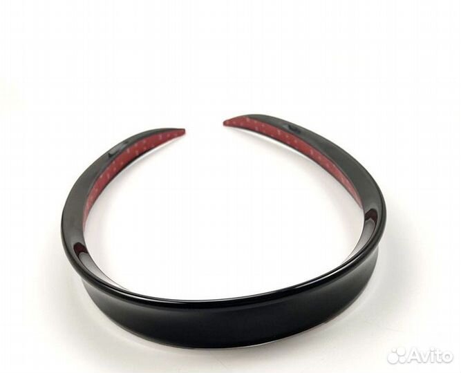 Лип спойлер на крышку багажника заднее стекло