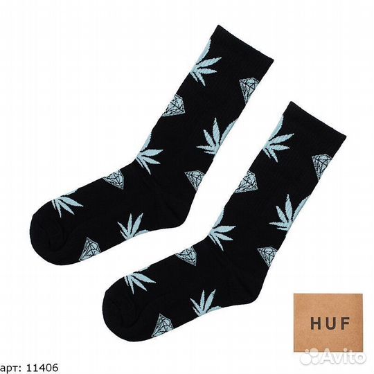 Носки Huf Черные