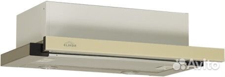 Вытяжка Elikor Интегра Glass 45Н-400-В2Д, нержавей